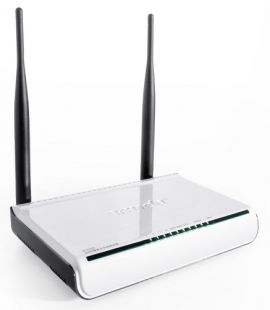 ������������� TENDA Wireless N300 Home Router with 110/100Mbps WAN Port, 4 10/100Mbps LAN Ports, 2 5dBi omni-directional antennas 2.4GHz