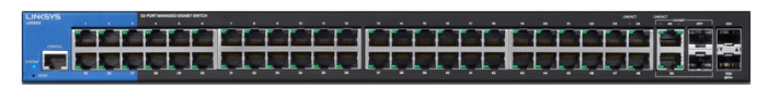 Linksys 52-�������� ����������, Gigabit, Managed