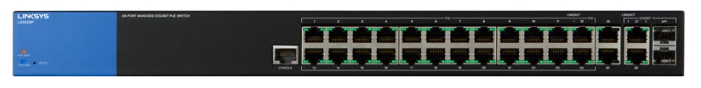 Linksys 28-�������� ����������, Gigabit, PoE, Managed
