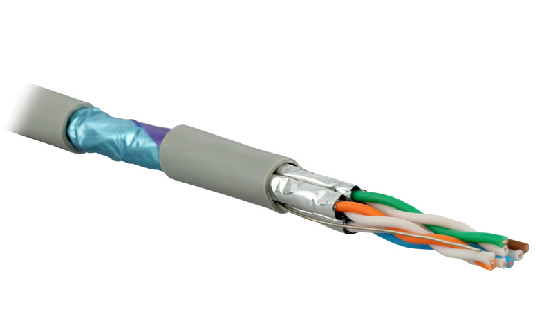 ������ ����� ���� FFTP, 4 ����, ��������� 6a, �����������, FR-PVC, CMR