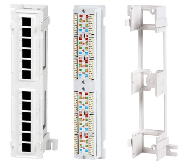 ����-������ 12 ������ RJ-45, ��������� 5�, ���������