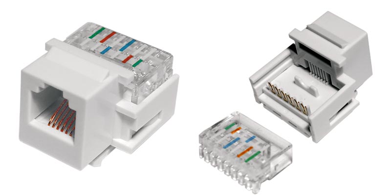 ������ Keystone Jack 6P6C RJ-12 (����������)