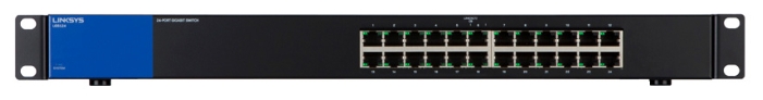 Linksys 24-�������� ����������, Gigabit, PoE