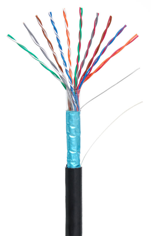 ������ NETLAN F/UTP 10 ���, ���.5, �������, PE -40C, �����������, 100���, ������, 305�