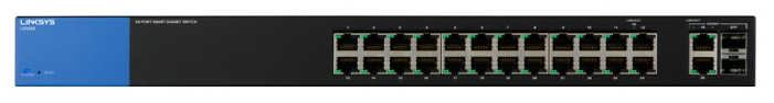 Linksys 26-�������� ����������, Gigabit, Smart