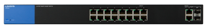 Linksys 18-�������� ����������, Gigabit, Smart