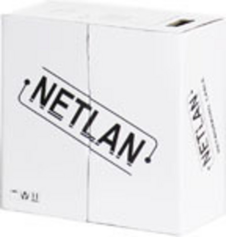������ NETLAN U/UTP 4 ����, ���.5�, �������, PE -40C, �����������, 100���, ������, 305�